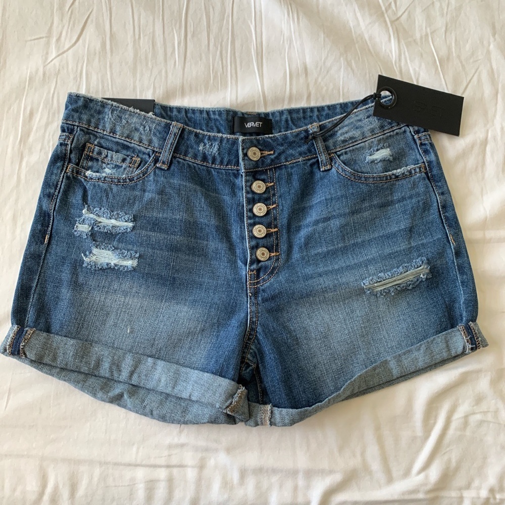 Vervet jean shorts